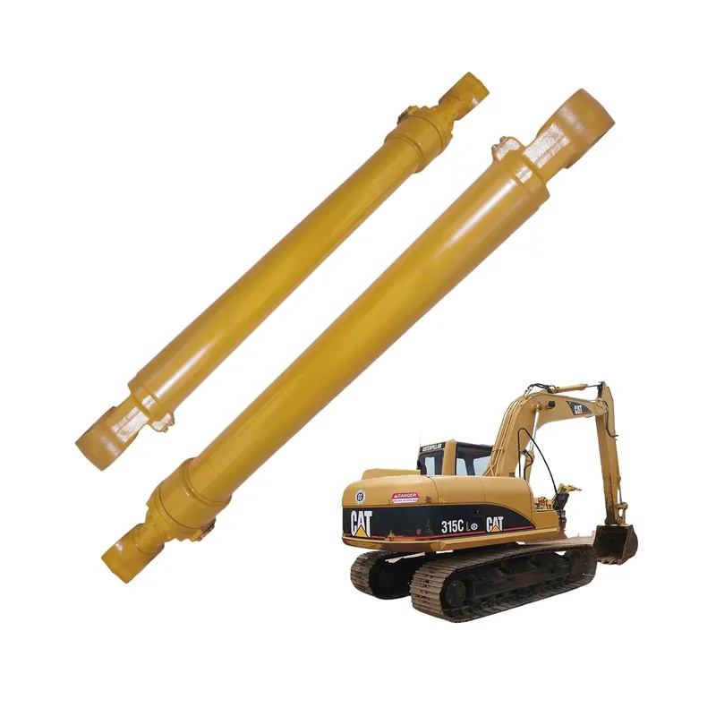Heavy Equipment With Bucket - Hydraulic Cylinder Assembly for Excavator Bucket