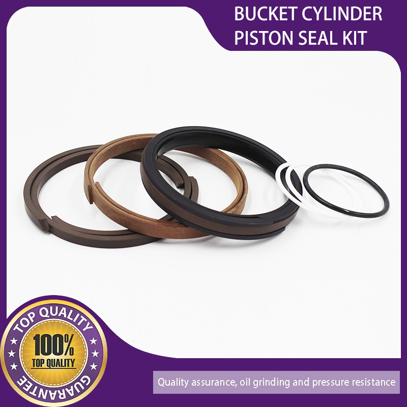 Heavy Equipment With Bucket - YY01V00055R200 BUCKET CYLINDER PISTON SEAL KIT