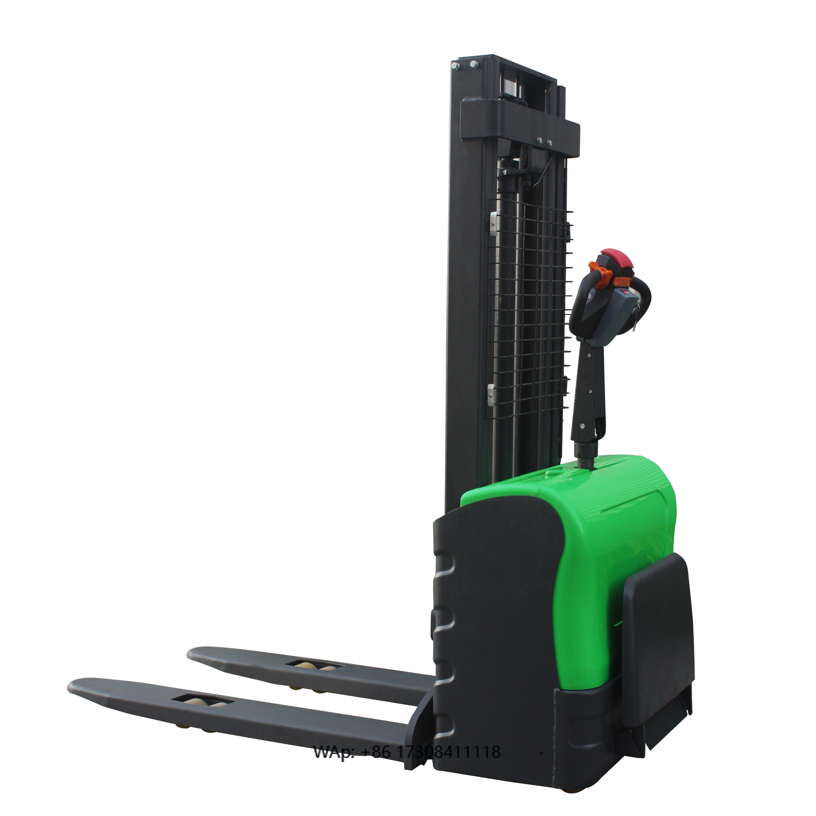 Electric Forklift - Portable Stand-On Type Electric Stacker 3m