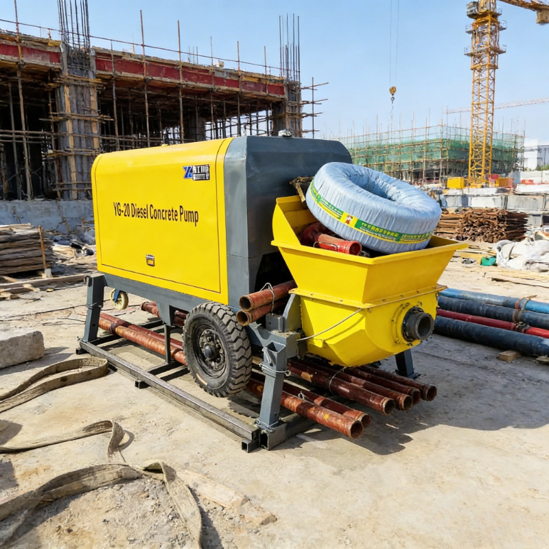 Concrete Mixer Machine - Best Price Mini Concrete Pump Mixer