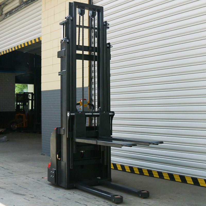 Electric Forklift - Full Electric Straddle Pallet Stacker Forklift