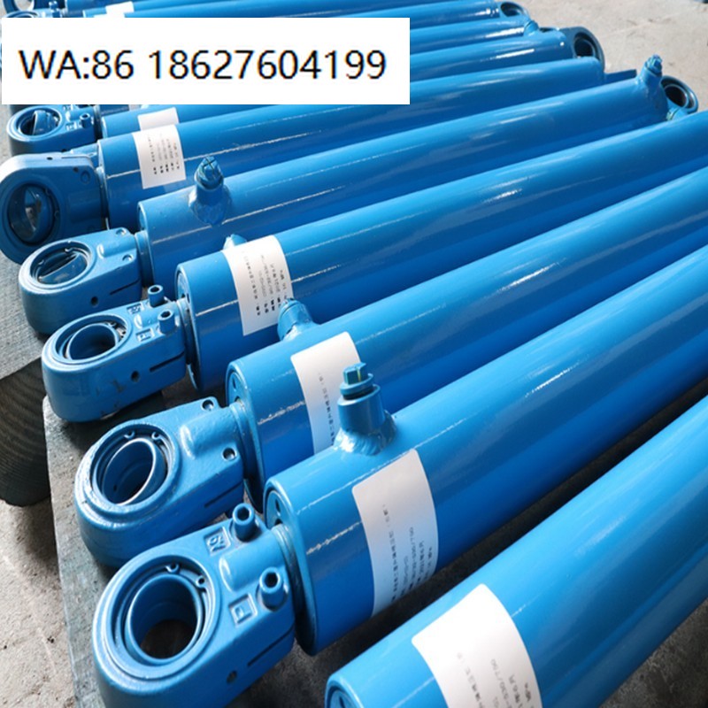 Heavy Equipment With Bucket - Double Acting Heavy Duty Hydraulic Cylinder