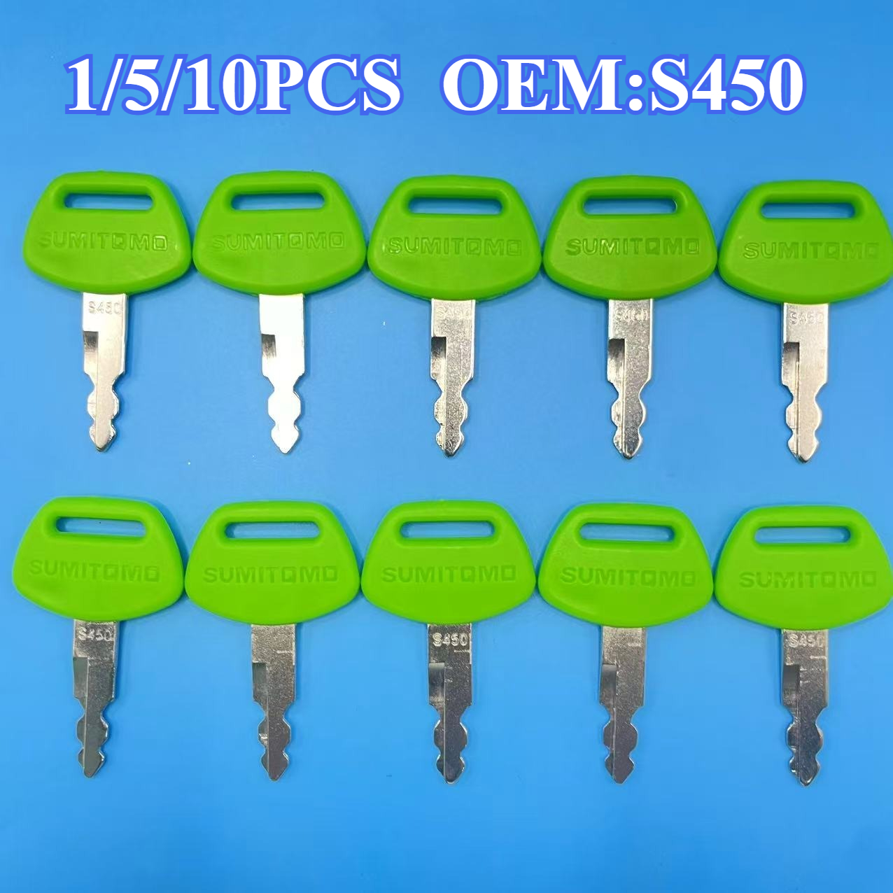 1/5/10PCS Green S450 Excavator - Heavy Equipment Logos บทวิจารณ์และราคา