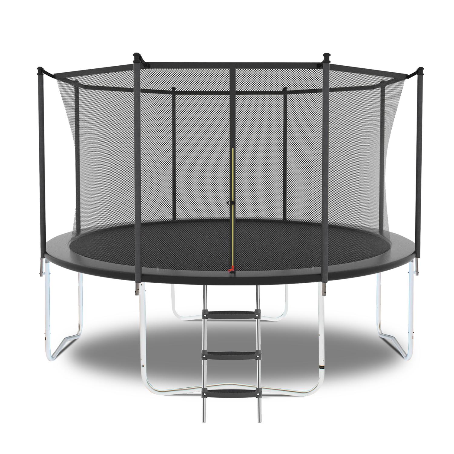 8ft Trampoline with Safety Net - Heavy Equipment Safety Training บทวิจารณ์และราคา