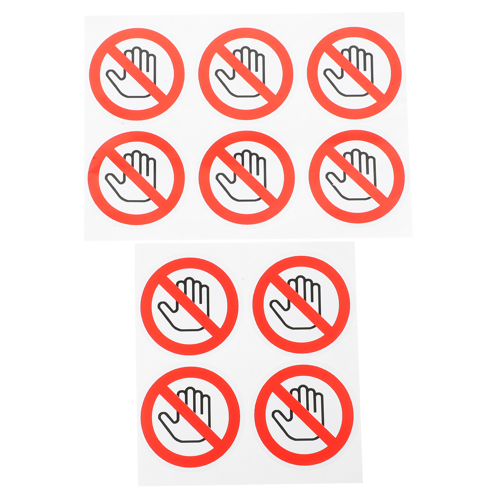 10Pcs Adhesive Warning Sticker - Heavy Equipment Warning Sign บทวิจารณ์และราคา