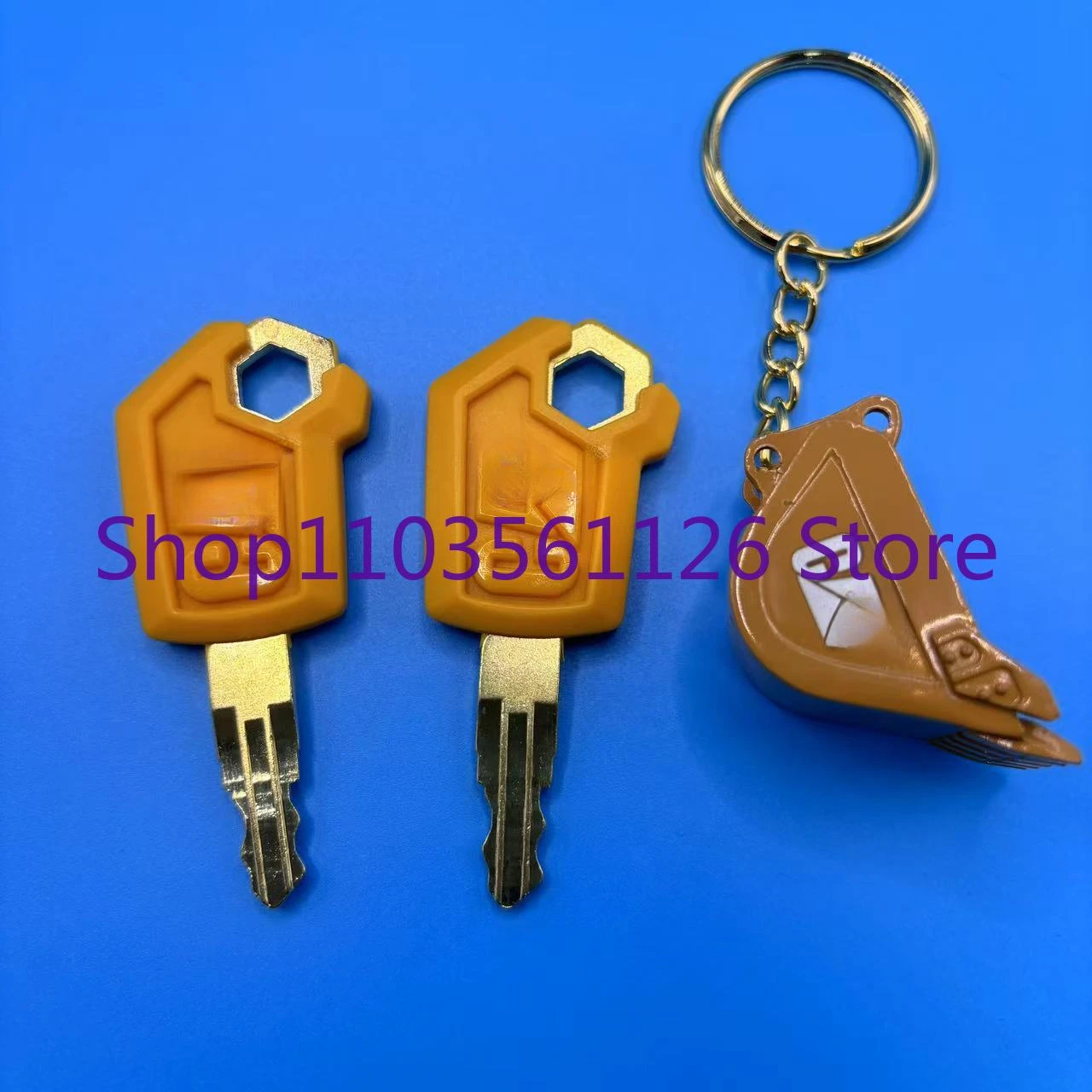 2 Pcs Keys for Caterpilla Exca - Heavy Equipment With Bucket บทวิจารณ์และราคา