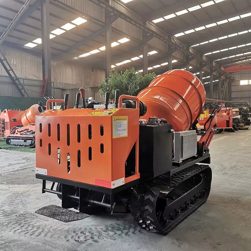 Crawler Self-Loading 0.8 Ton C - Concrete Mixer Machine บทวิจารณ์และราคา