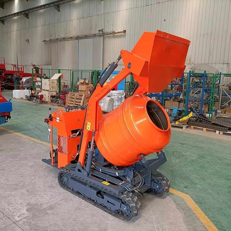 Crawler Self-Loading 0.8 Ton C - Concrete Mixer Machine บทวิจารณ์และราคา