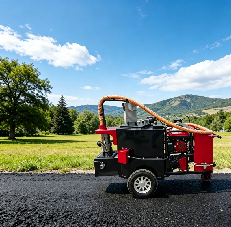 Parking Lot Asphalt Crack Fill - Road Crack Sealing Machine บทวิจารณ์และราคา