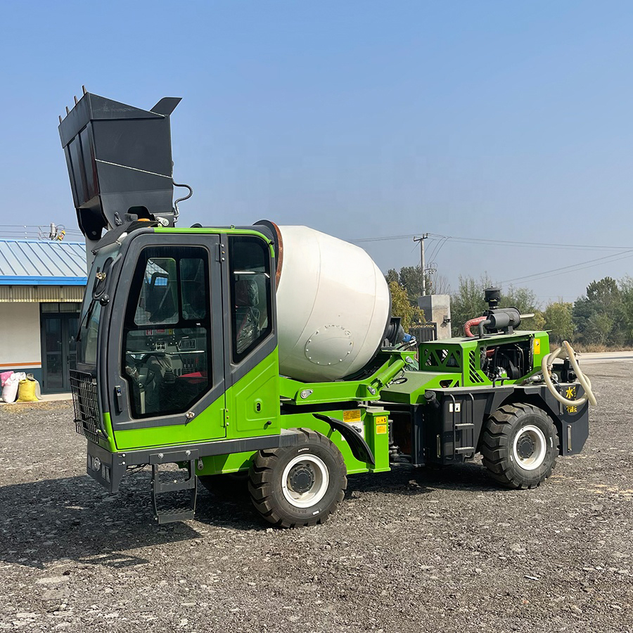 1.8m3 EPA EU5 Mixer Truck Dies - Concrete Mixer Machine บทวิจารณ์และราคา