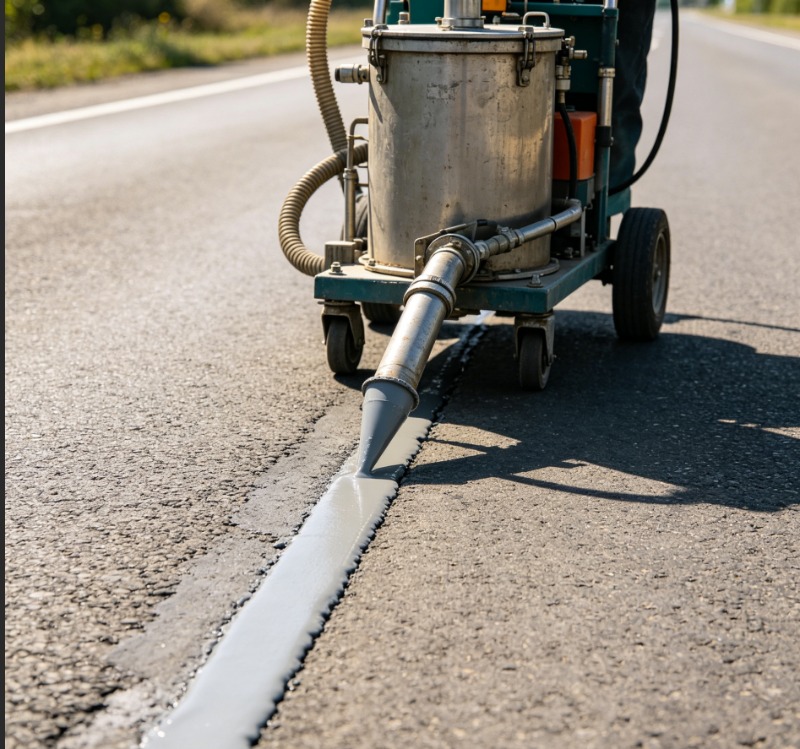 350L Towed Asphalt Crack Seali - Road Crack Sealing Machine บทวิจารณ์และราคา