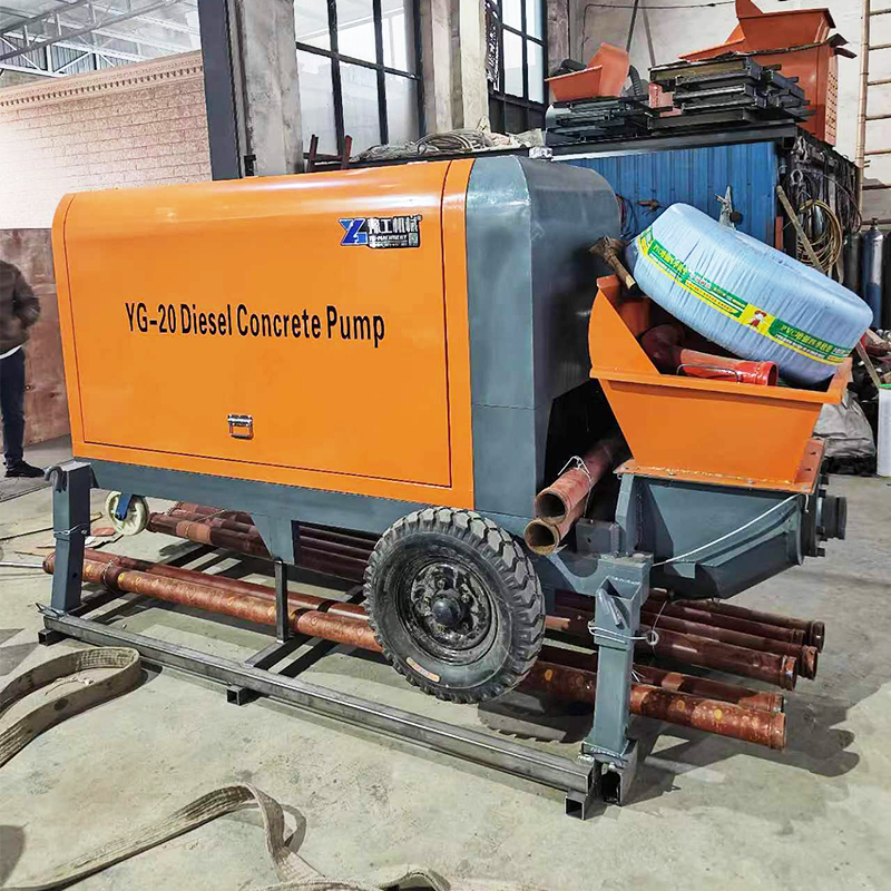 Concrete Pump Cement Pump Mach - Concrete Mixer Machine บทวิจารณ์และราคา
