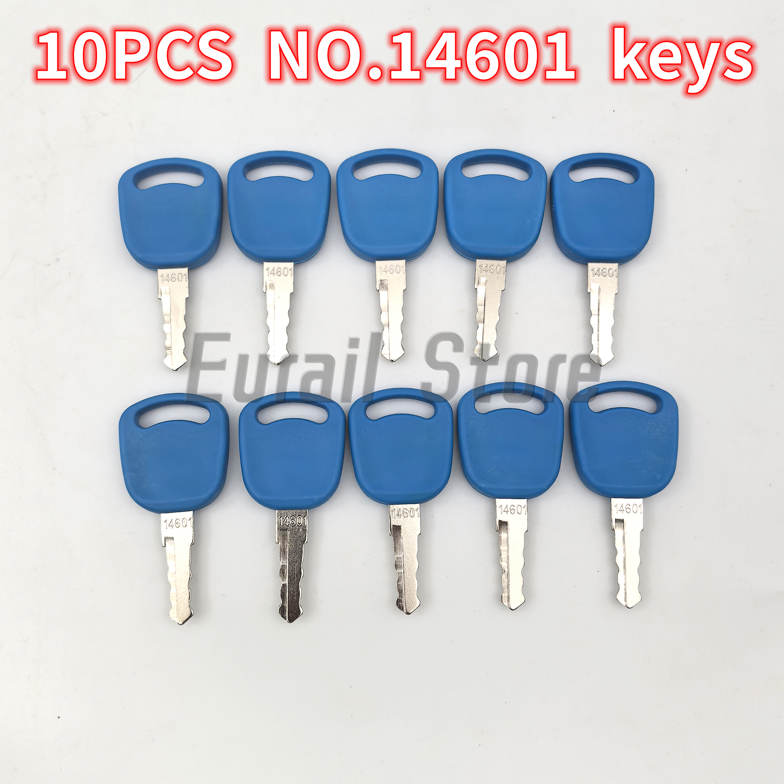 10PCS keys number 14601 For Ne - Heavy Equipment Grader บทวิจารณ์และราคา