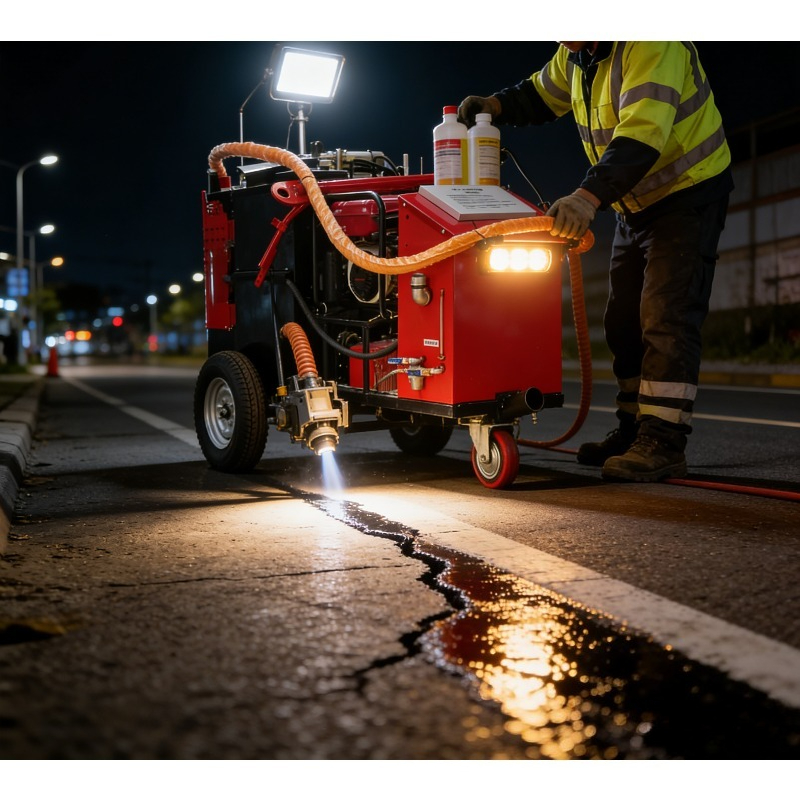 High Efficiency Road Crack Sea - Road Crack Sealing Machine บทวิจารณ์และราคา