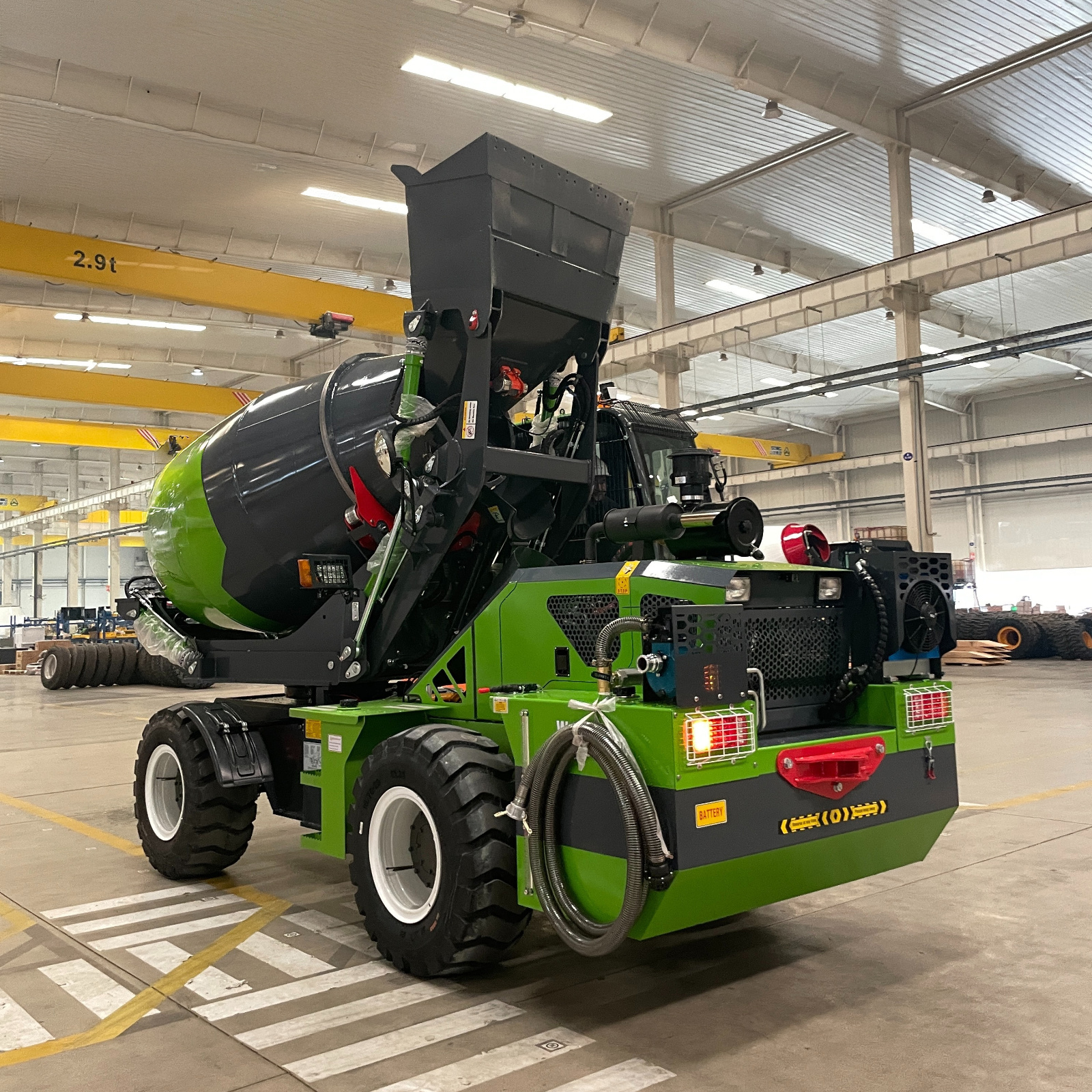 1 To 6.5m³ Mobile Self Loading - Concrete Mixer Machine บทวิจารณ์และราคา