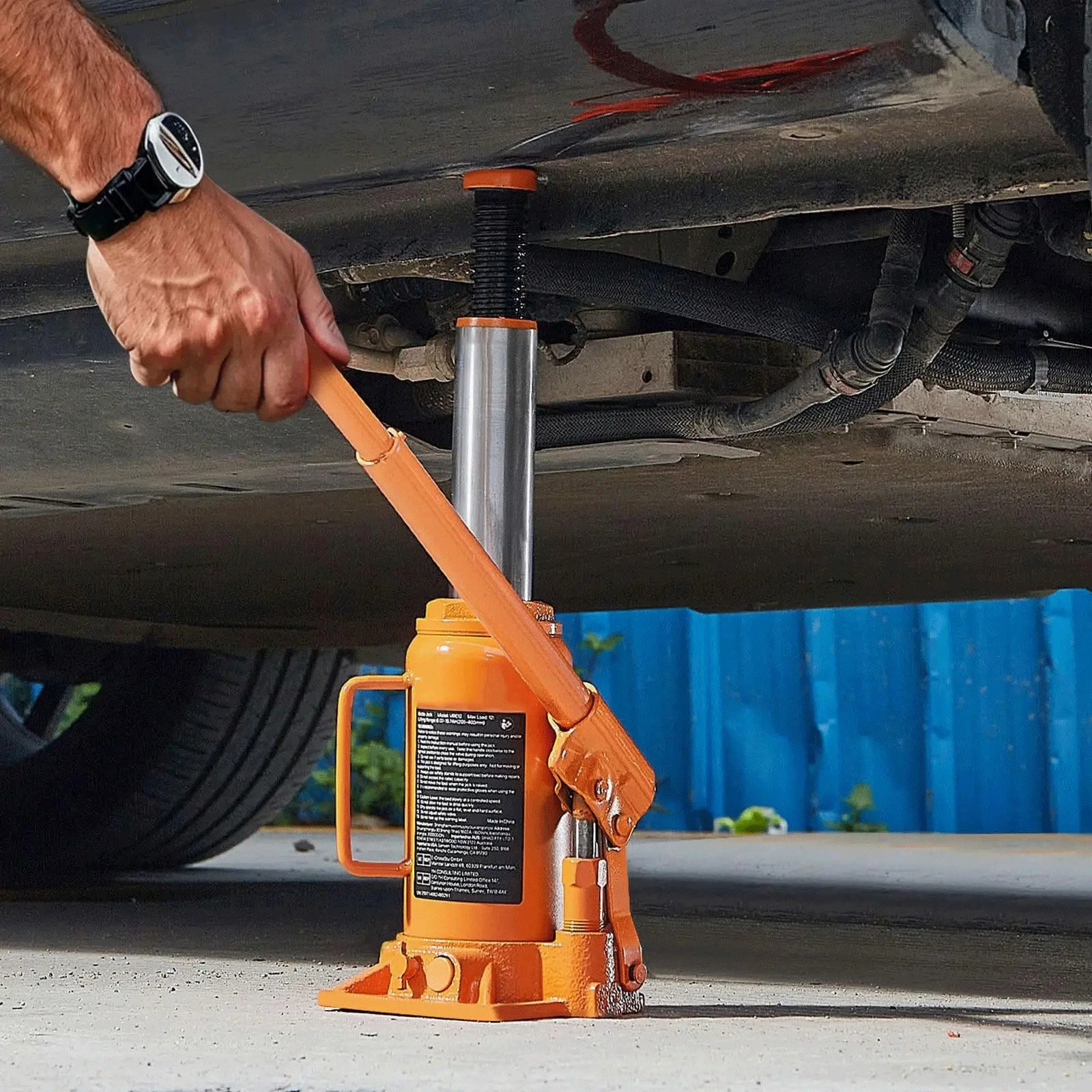 Hydraulic Bottle Jack 12Ton Ca - Welding Heavy Equipment บทวิจารณ์และราคา