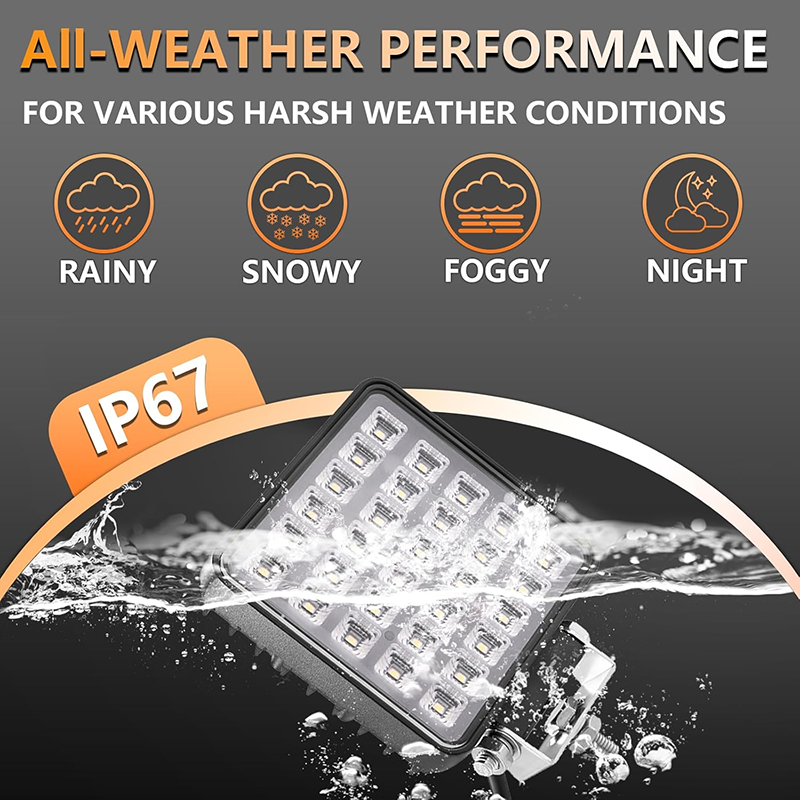 1PC/2PCS LED Vehicle Work Ligh - Heavy Equipment Grader บทวิจารณ์และราคา