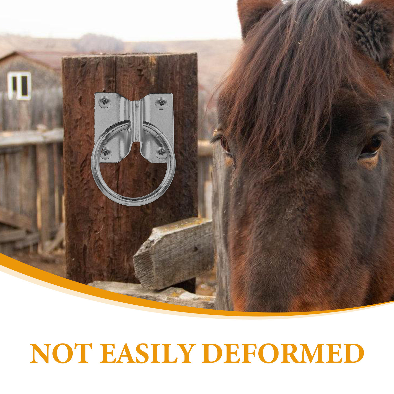 4Pcs Horse Tie Ring Safety Buf - Heavy Equipment Safety Training บทวิจารณ์และราคา