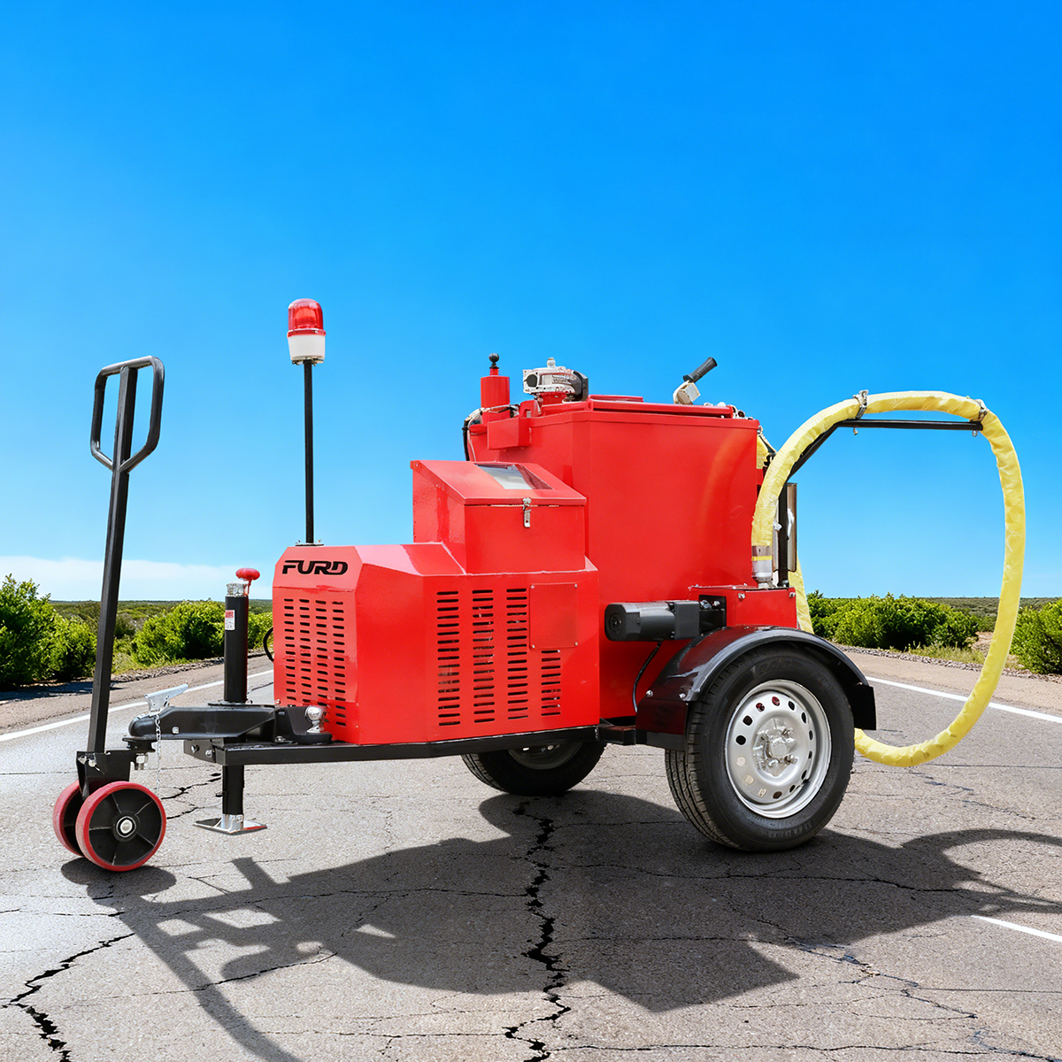 Asphalt Concrete Road Crack Re - Road Crack Sealing Machine บทวิจารณ์และราคา