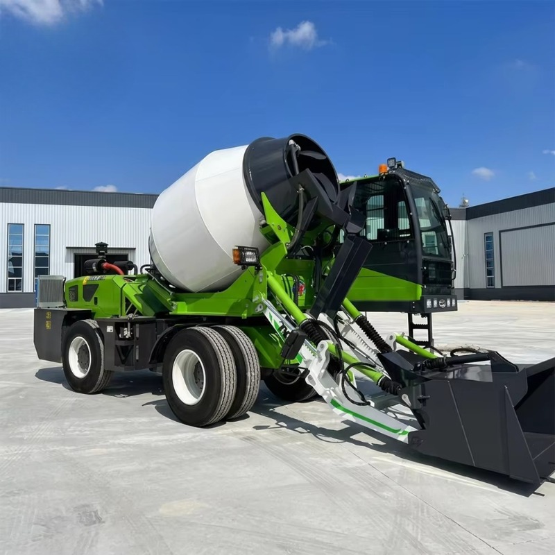 3.5m³ Self-loading Concrete Mi - Concrete Mixer Machine บทวิจารณ์และราคา