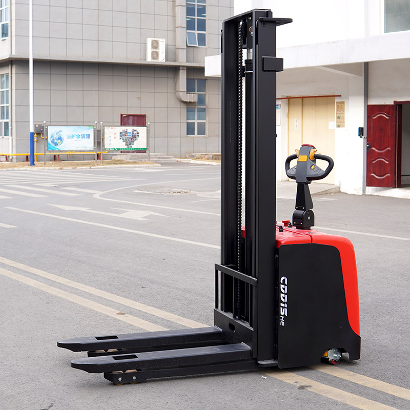 Compact Semi Electric Stacker  - Electric Forklift บทวิจารณ์และราคา