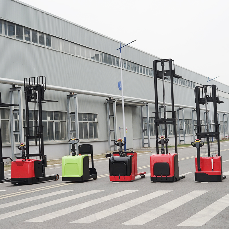 Compact Semi Electric Stacker  - Electric Forklift บทวิจารณ์และราคา